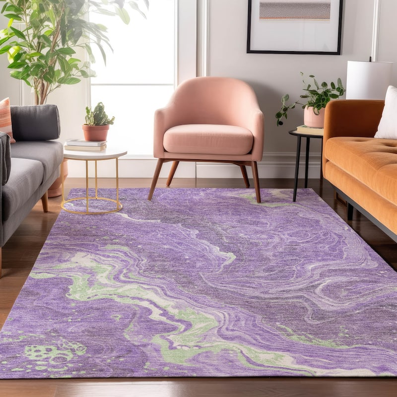 Premium Washable Super Soft Abstract Mayfield Rug