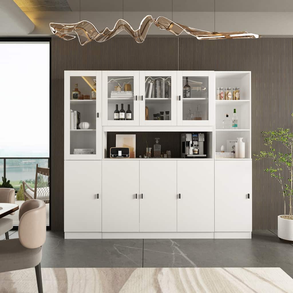 Various Combined Bookcase Kitchen Cabinet Display Cabinet Pantry