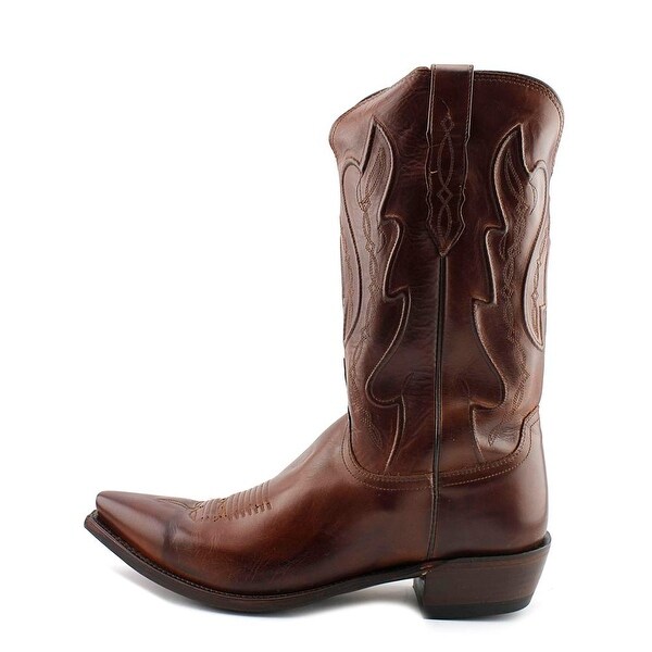 men's pointed toe western boots