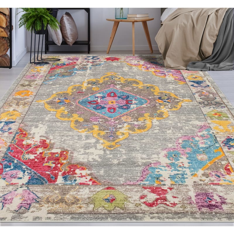 Noori Rug Sapphire Distressed Jerilyn Rug