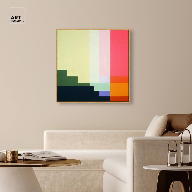 Rectilinear Rhapsody III Canvas by Art Remedy