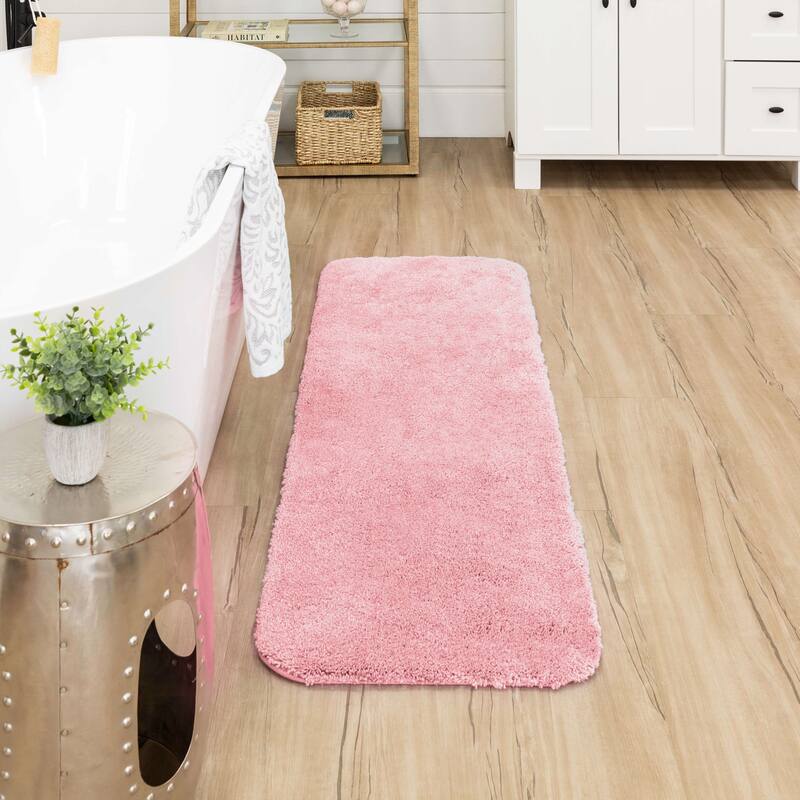 Mohawk Home Machine Washable Pure Perfection Solid Bath Rug