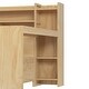 preview thumbnail 12 of 54, Roomfitters Wooden Twin/Full Size Daybed with Storage Shelves, Multi-functional Bed with Twin Size Trundle Bed and Study Desk