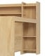 preview thumbnail 8 of 11, Wooden Twin Size Daybed with Storage Shelves, Twin Trundle and Desk, Natural