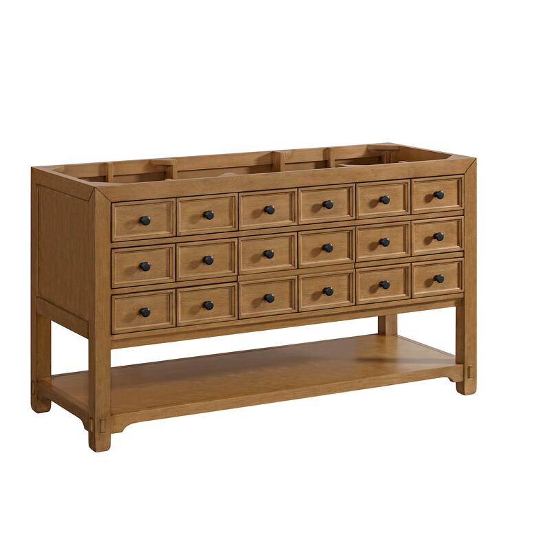 James Martin Vanities 505-V60S-FVSL Malibu 60" Free Standing Single