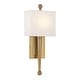 preview thumbnail 1 of 8, Crystorama Lighting Group ARD-832 Ardson 18" Tall Wall Sconce with Vibrant Gold