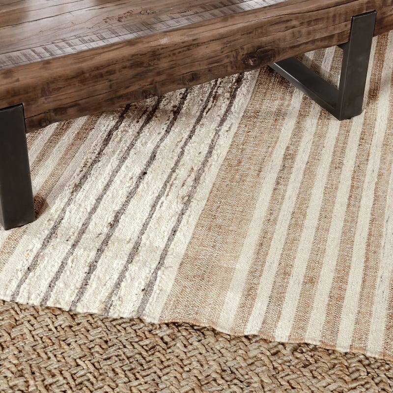 Pego Wool Blend Area Rug by Kosas Home