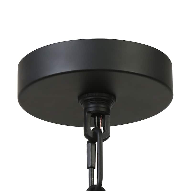Mid-century Modern 10-Light 50 IN Chandelier Rectangle Metal Island Lights for Dining Living Room - L 50" x W 12.6" x H 7.1"
