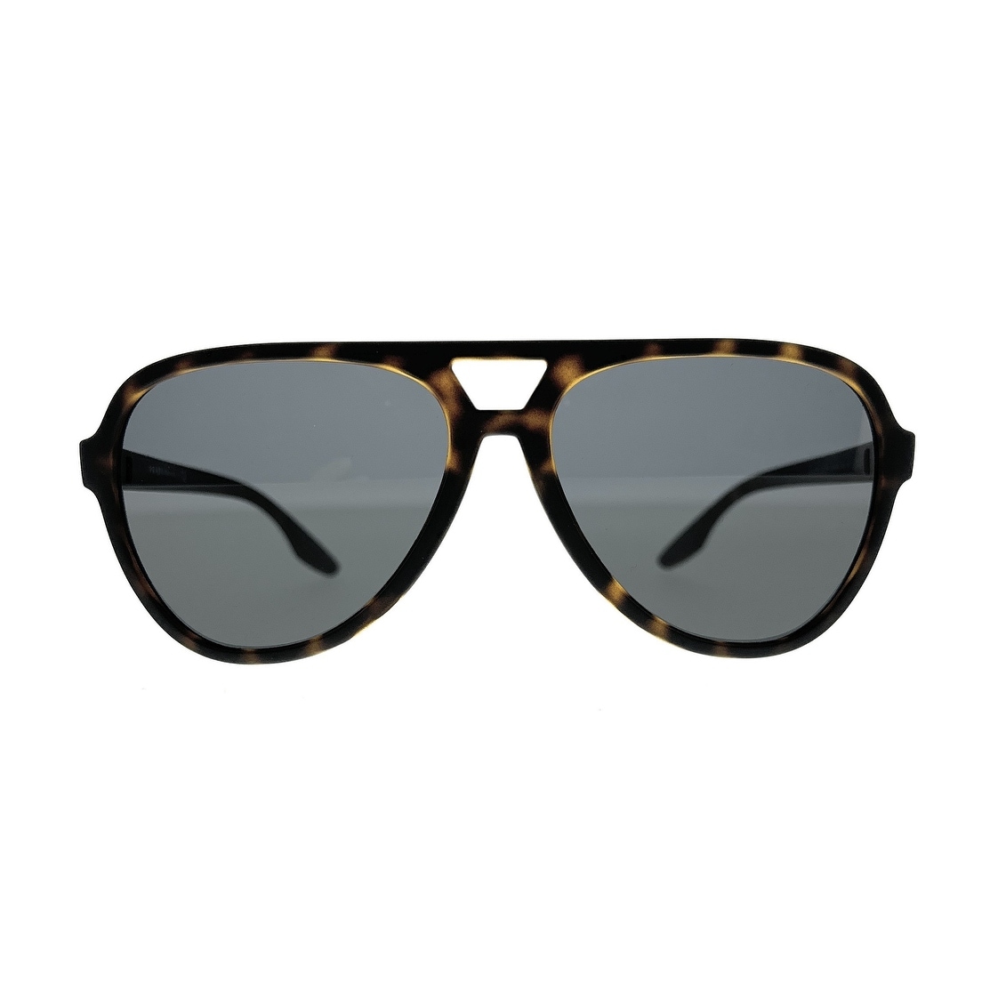 Prada Linea Rossa 0PS 06WS 58106F Matte Havana Aviator Sunglasses