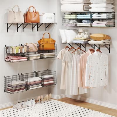 Laundry Room Shelves Over The Washer and Dryer - 11.7"D x 46.8"W x 35.1"H