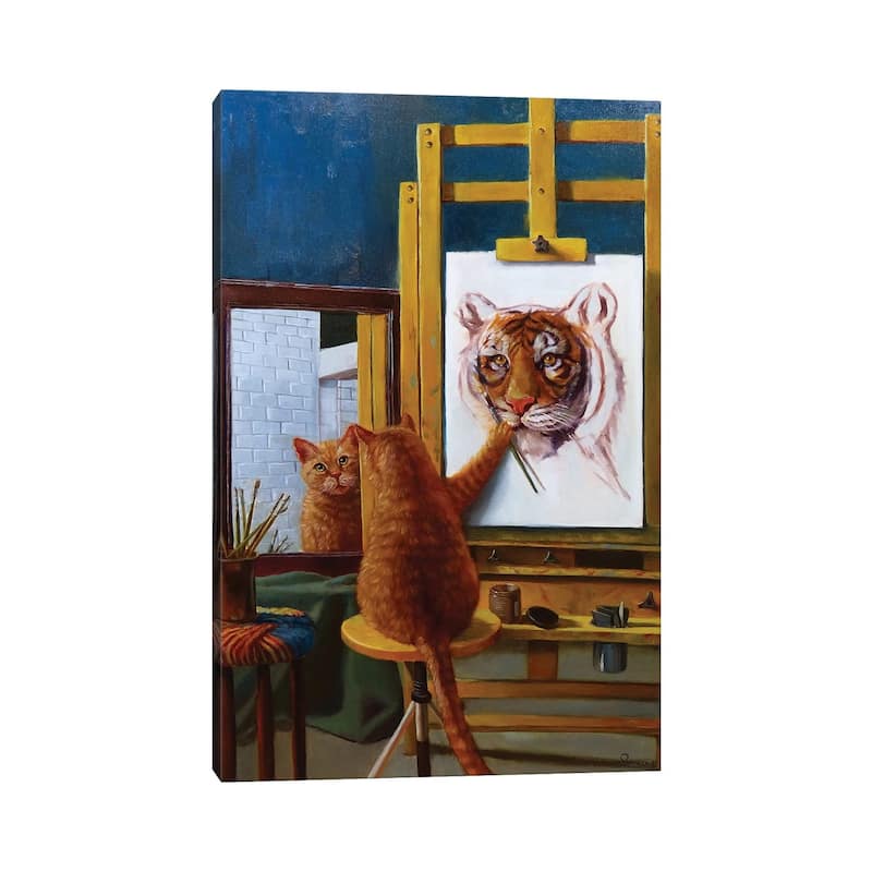 iCanvas "Norman Catwell" by Lucia Heffernan Canvas Print