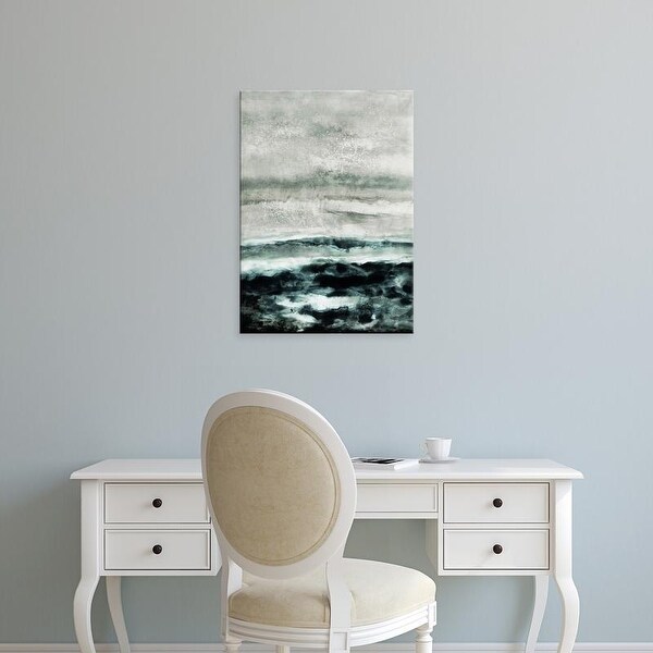 Easy Art Prints Iris Lehnhardt's 'Abstract Waterscape' Premium Canvas Art