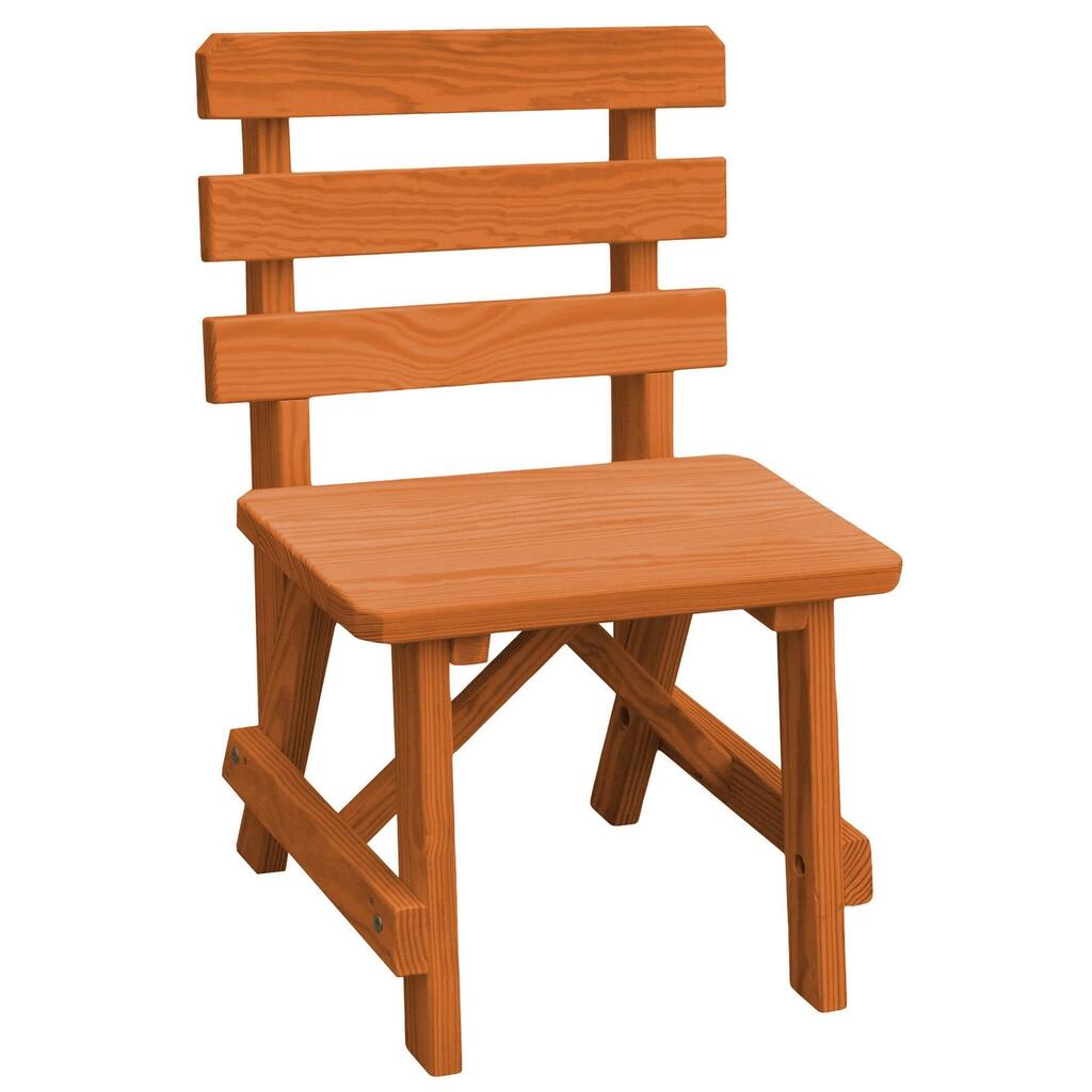 Cedar 2' Traditional Backed Bench