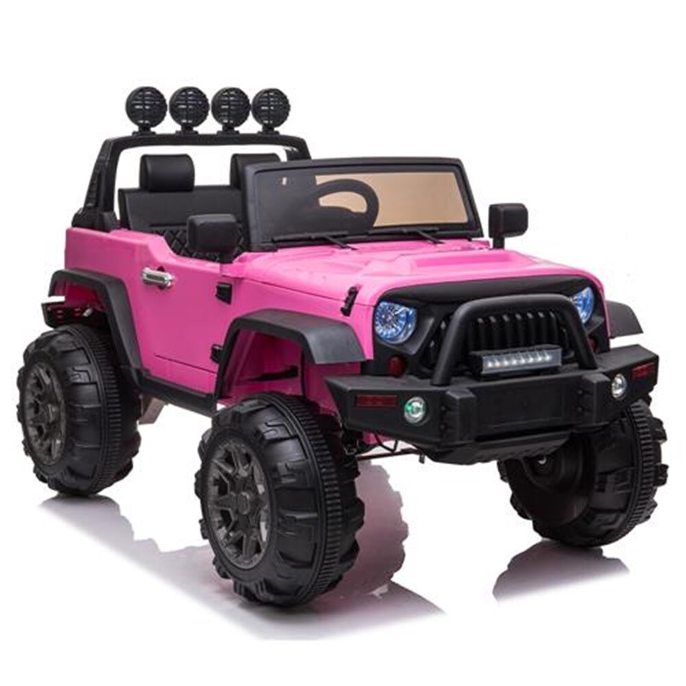 12 V Kids Ride on SUV Car with Remote Control LED Lights