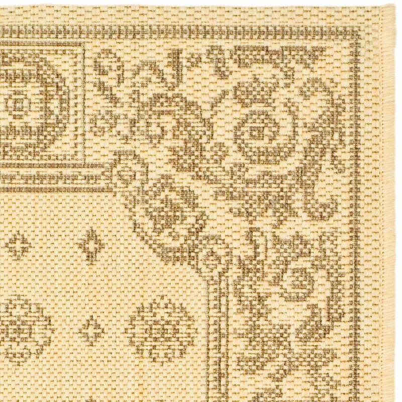 SAFAVIEH Courtyard Beverley Indoor/ Outdoor Waterproof Patio Backyard Rug