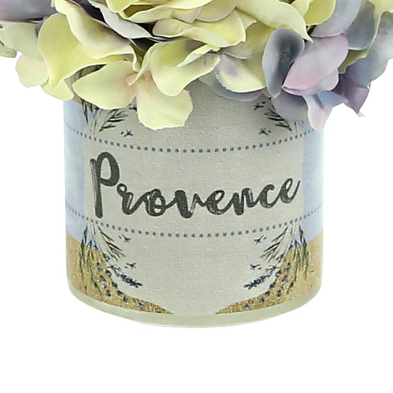 Hydrangea Arrangement in a Glass Vase