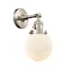 Option Brushed Satin Nickel / Matte White
