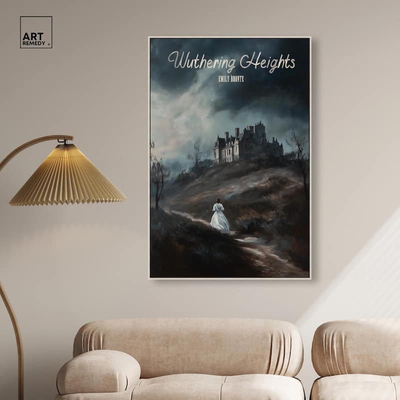 Wuthering Heights Cover Canvas by Art Remedy