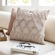 preview thumbnail 1 of 7, Livabliss Audra Bohemian Textured Throw Pillow