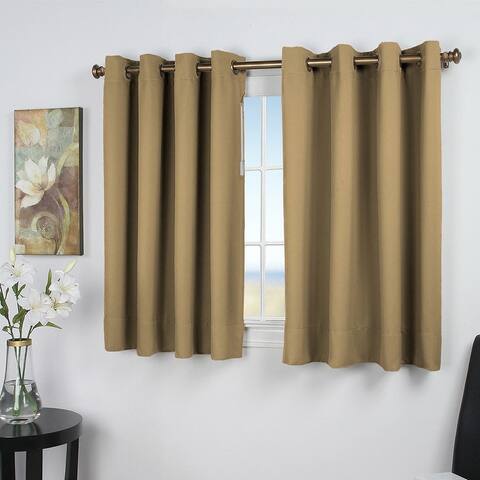 Ultimate Blackout 45-inch Short Length Grommet Curtain Panel