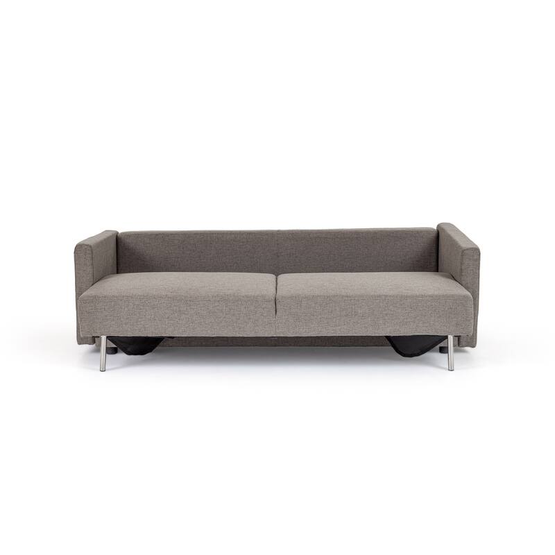 Divani Casa Fredonia Modern Grey Fabric Sofa Bed