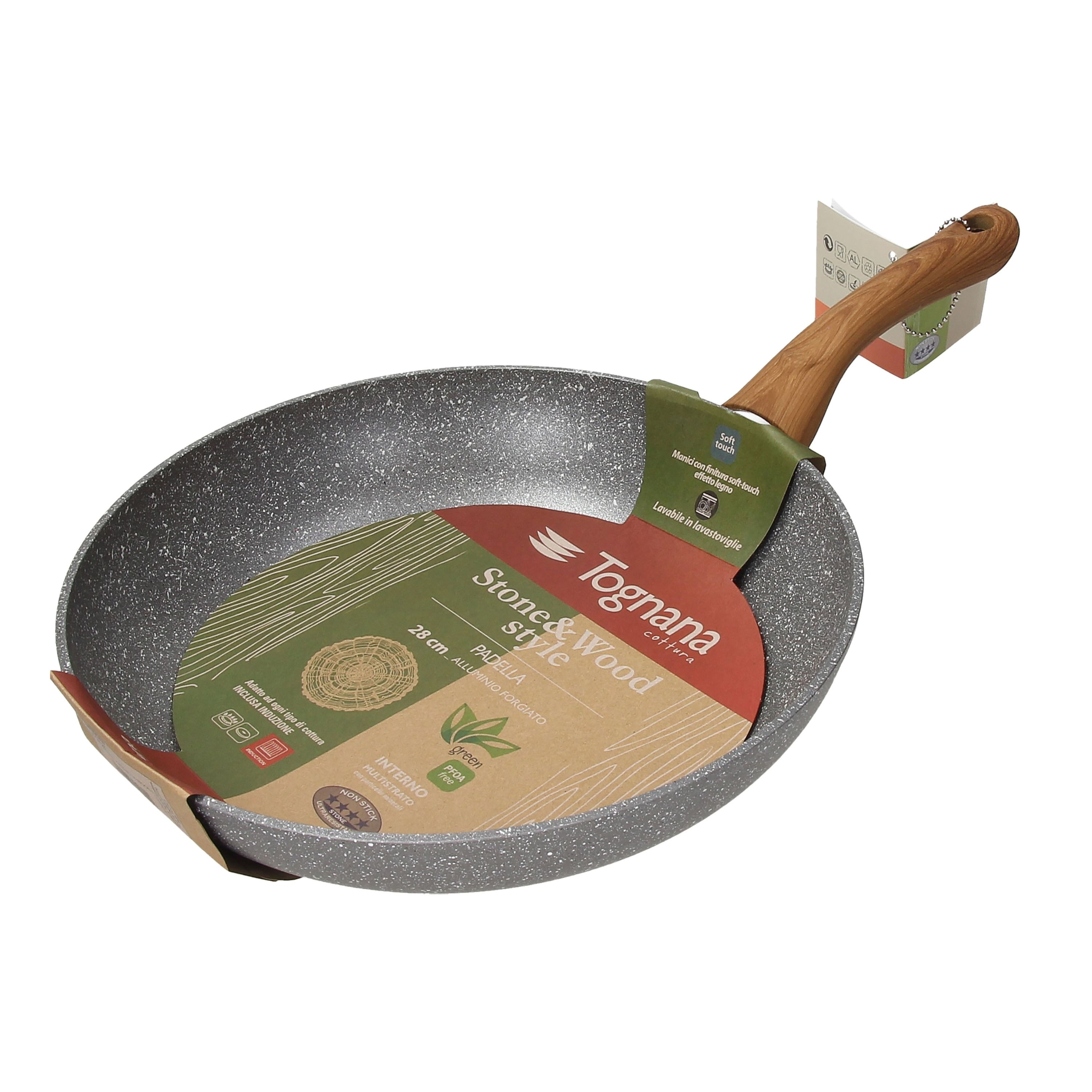 Wood & Stone Style Fry Pan - Bed Bath & Beyond - 37251512