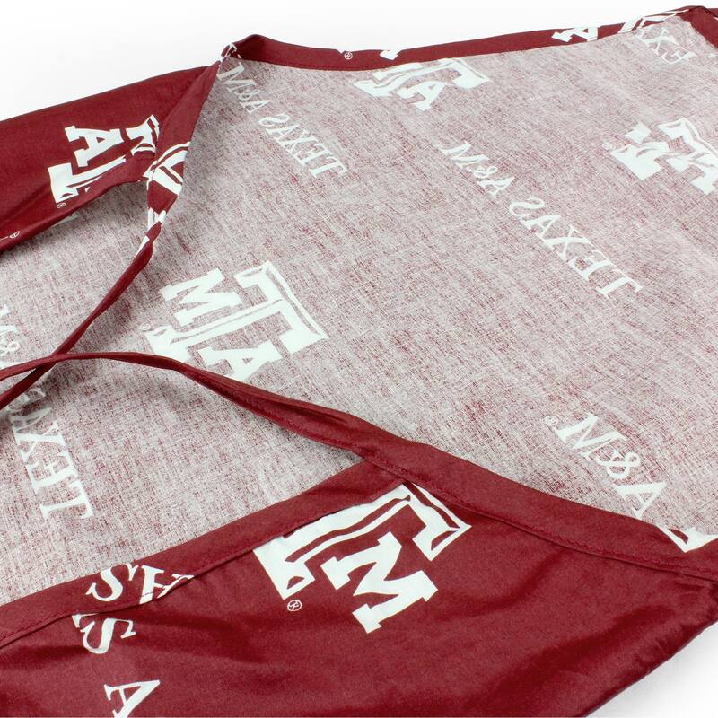 Texas A&M Aggies Tailgating or Grilling Apron With 9" Pocket, Fully Adjustable