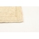 preview thumbnail 5 of 7, ECARPETGALLERY Hand-knotted Chobi Finest Light Khaki Wool Rug - 6'7 x 9'9