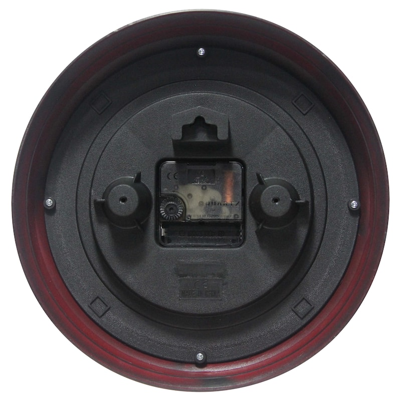Nostalgic 9.5" Plastic Clock - 9.5 in.