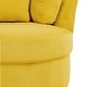 preview thumbnail 45 of 198, 41" W Oversized Accent Barrel Swivel Chair with Moon Storage Ottoman