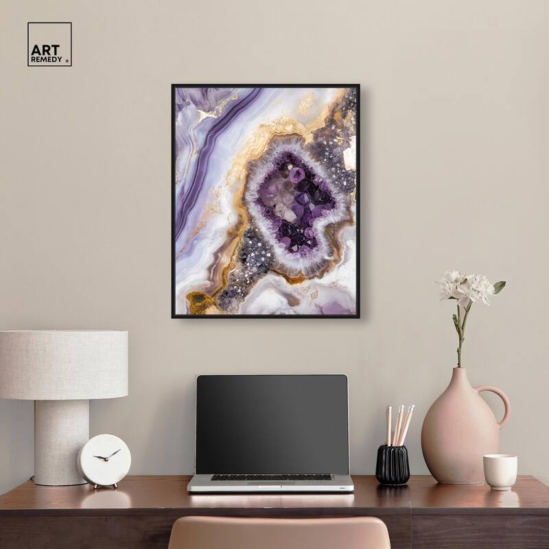 Amethystine Dream II Canvas by Art Remedy