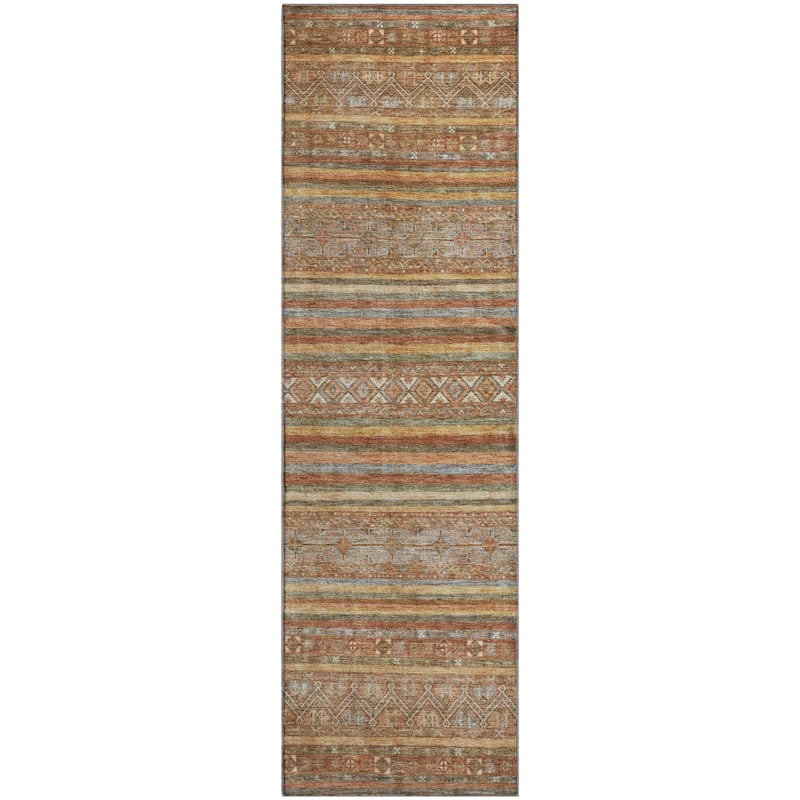 Premium Washable Super Soft Boho Stripes Mayfield Rug