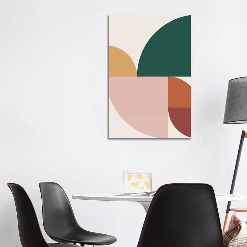 iCanvas "Abstract Geometric XI" by The Old Art Studio Canvas Print - 40x26x1.5