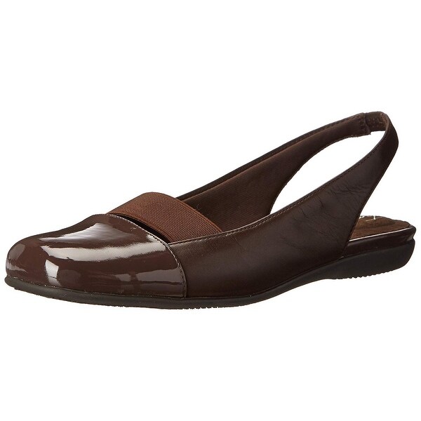 trotters sarina slingback flat