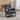 High back Upholstered Accent Rocking Chair Nursery Chair With Retractable Footrest