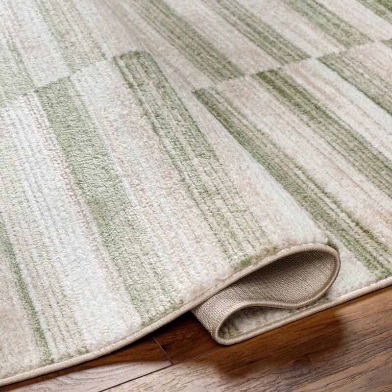 Livabliss San Fran Casual Checkered Area Rug