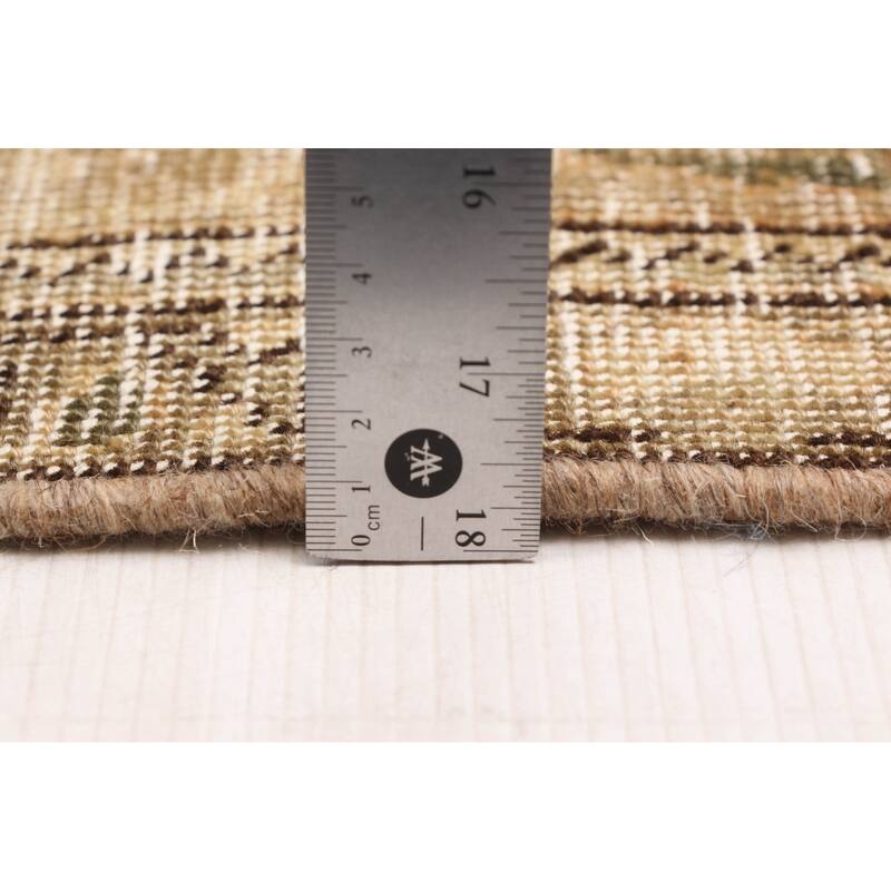 ECARPETGALLERY Hand-knotted Antalya Vintage Burnt Orange Wool Rug - 8'0 x 11'2