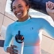 preview thumbnail 6 of 5, Hydro Flask 32 Oz Stainless Steel Wide Mouth Water Bottle with Flex Straw Lid, Black - 32 oz