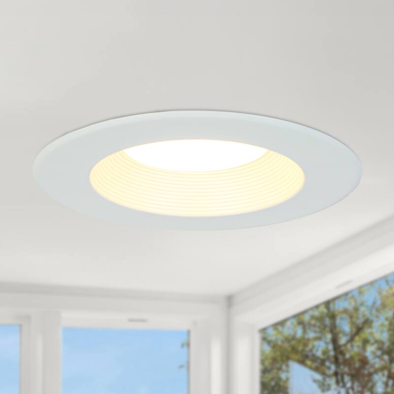 Flush Mount Round Ceiling Light 7.4" Wide 5CCT Dimmable Recessed Lighting - 13.5 W