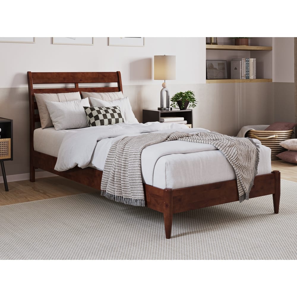 Savannah Solid Wood Low Profile Platform Bed