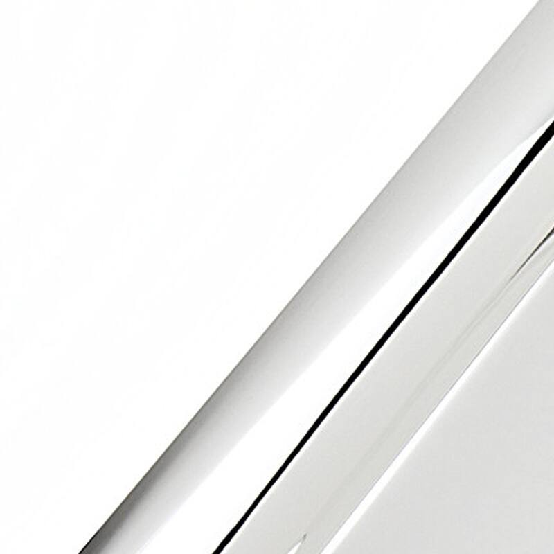 HomeRoots 16" Silver Stainless Steel Serving Tray