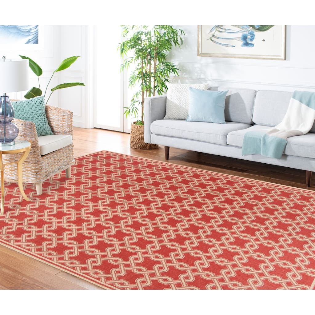 Martha Stewart by SAFAVIEH Ceca Indoor/ Outdoor Waterproof Rug