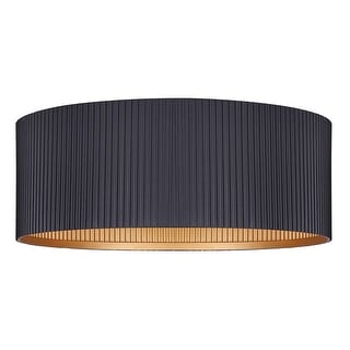 Canarm IFM1119A14 Rexton 2 Light 14" Wide Flush Mount Drum Ceiling
