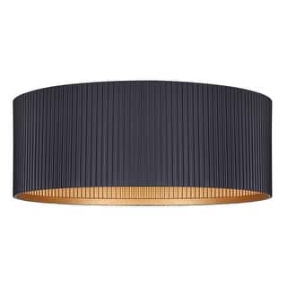 Canarm IFM1119A14 Rexton 2 Light 14" Wide Flush Mount Drum Ceiling