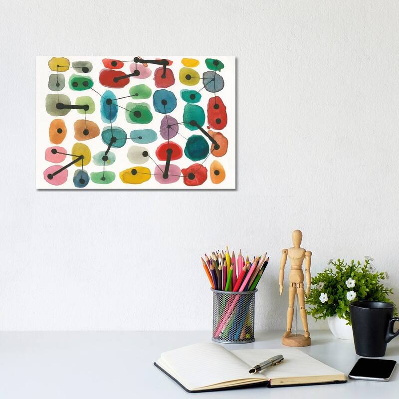 iCanvas "Mid Century II" by Cheryl Warrick Canvas Print - 8x12x0.75