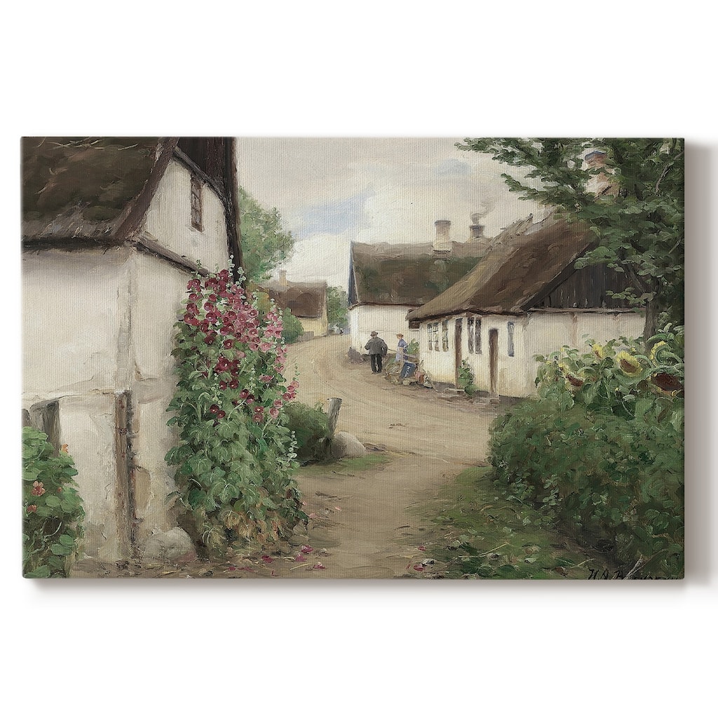 Vintage Landscape -DLVII -Gallery Wrapped Canvas