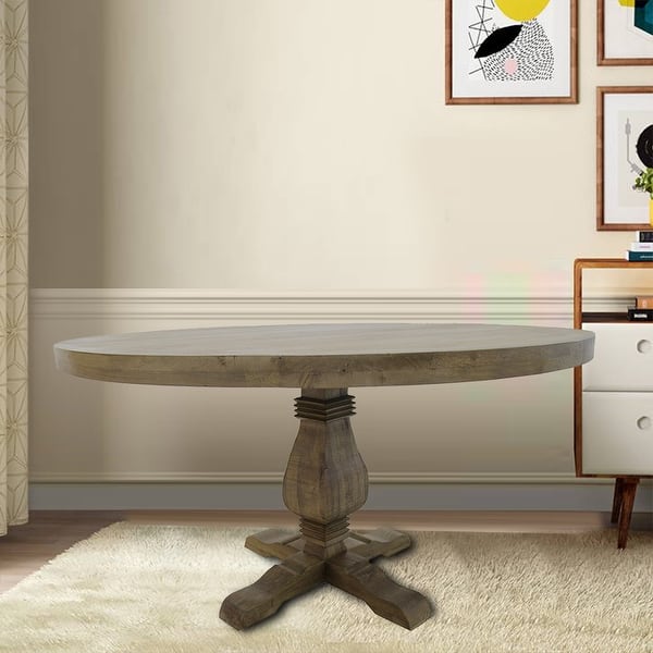 Poole Solid Wood Dining Table Bed Bath & Beyond 35759008