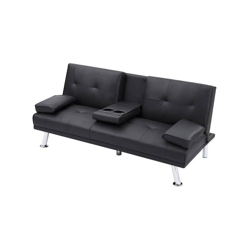 Foldable Sofa Bed With Cup Holder