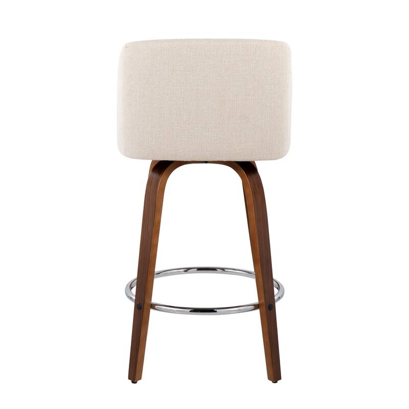 Carson Carrington Vallberga 26" Upholstered Counter Stool (Set of 2)