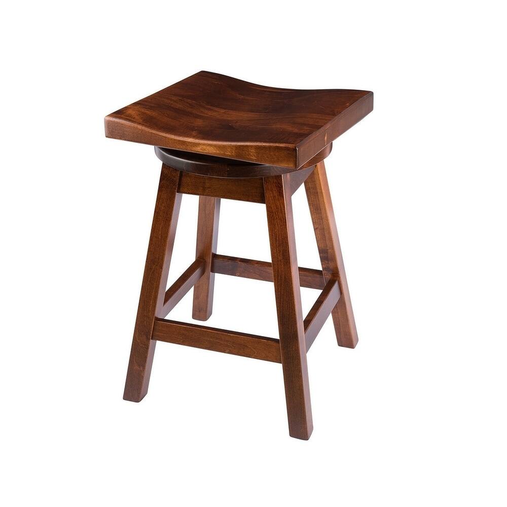 Amish Made Maple Swivel Urban Bar Stool